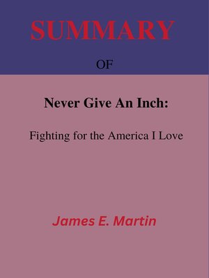 cover image of Never Give an Inch